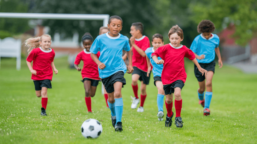 Kids Play Competitive Sports